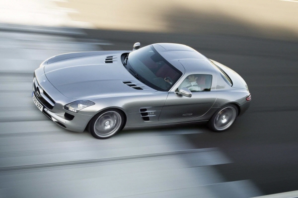 Mercedes benz slr gullwing 2010 #1