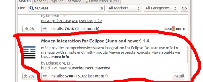 ubuntu hadoop, eclipse plugin maven 설치