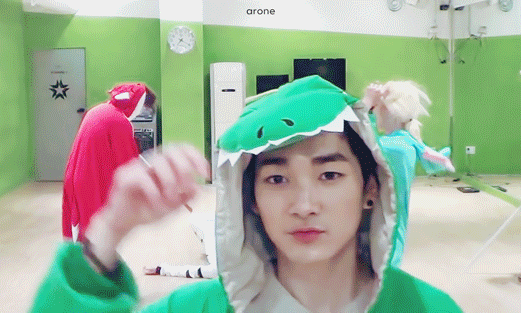 Image result for nuest aron gif 2017
