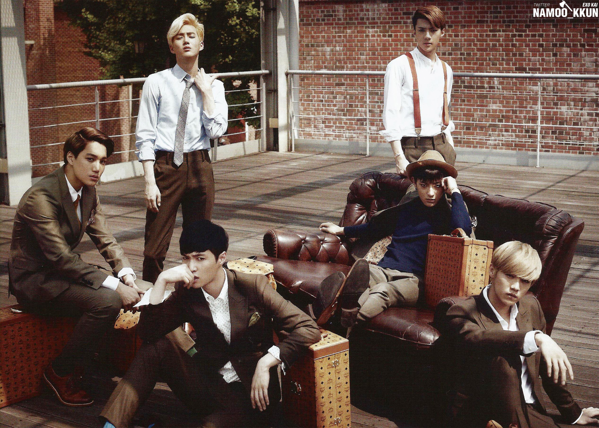 [SCAN] 140921 EXO for Marie Claire October 2014 Issue [10P] 22527A41541D7135238887