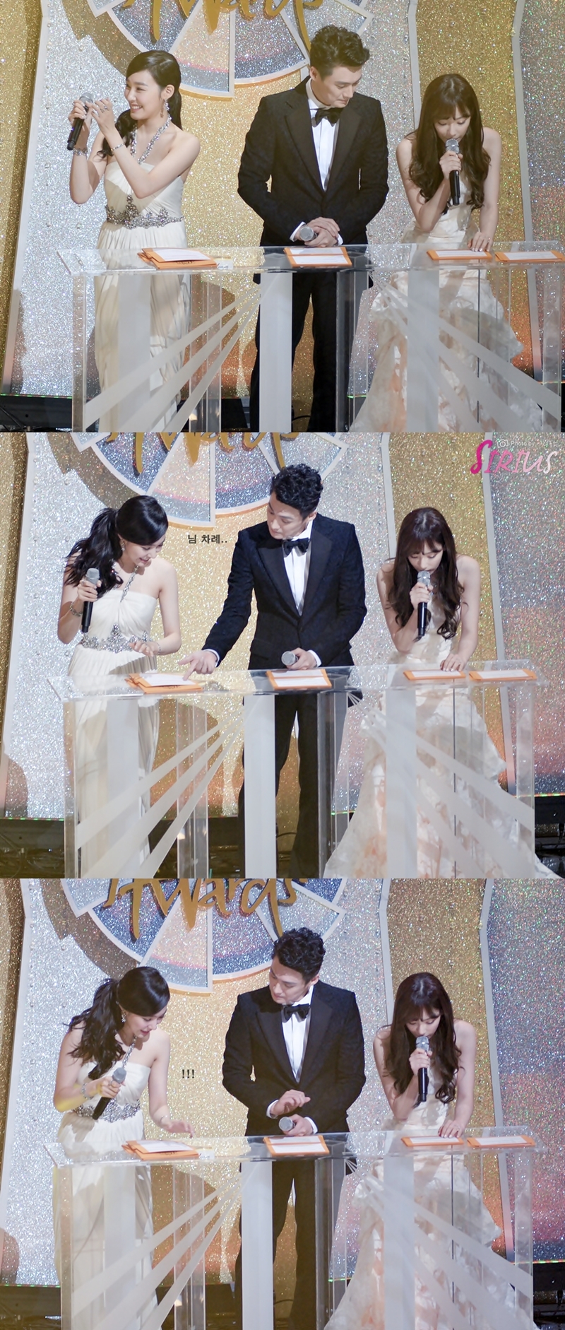 [PIC][16-01-2014]Hình ảnh từ "JTBC 28th Golden Disk Award" của MC TaeYeon và Tiffany vào tối nay + SNSD giành chiến thắng với 2 giải thưởng 227F824D52D805E02ABE5E